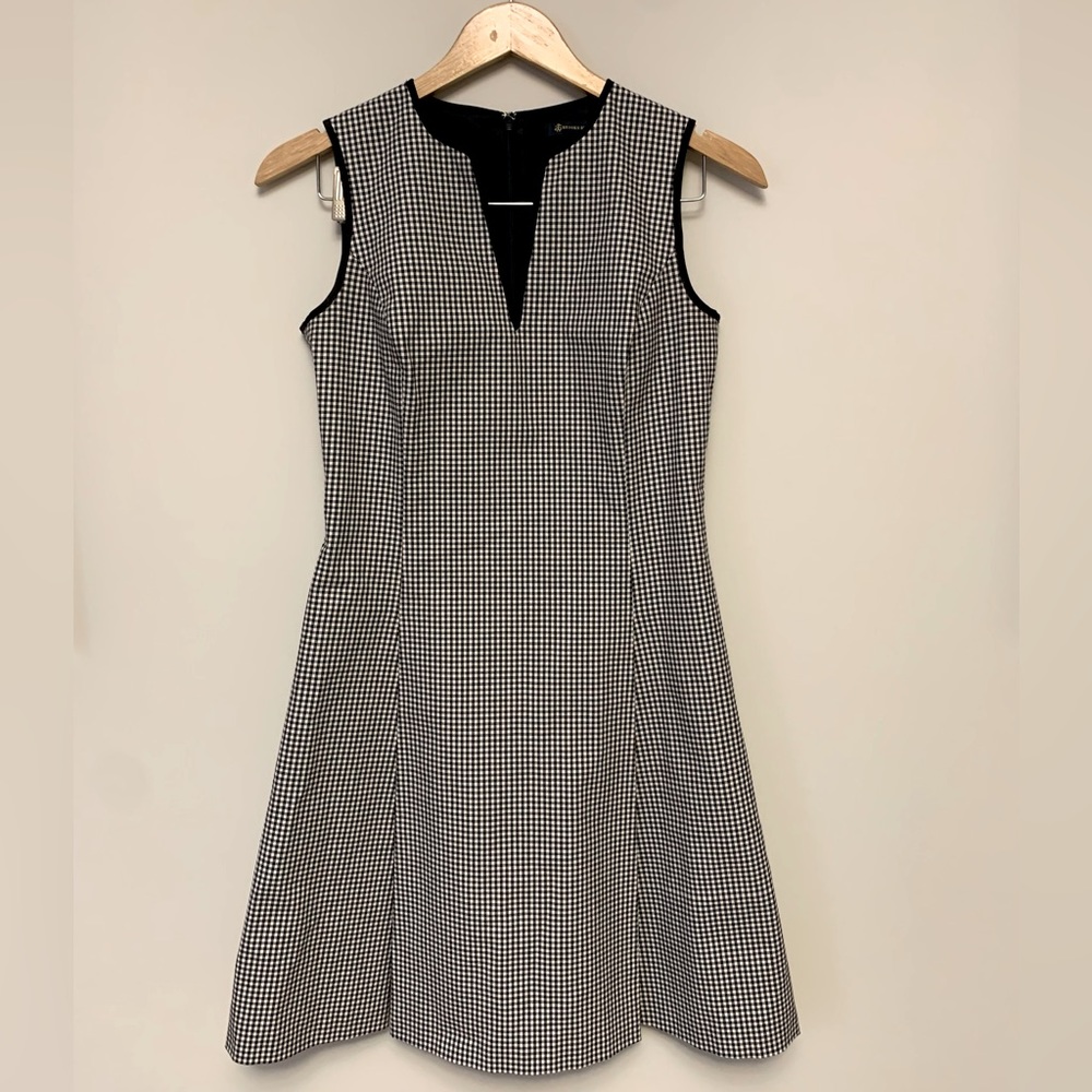 Brooks Brothers Blue Plaid Sleeveless Dress | 2